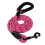 (Pink, Medium / Large - 1m) Reflective Rope Dog Lead 1