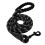 (Pink, Medium / Large - 1m) Reflective Rope Dog Lead 2