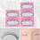17Pcs Eyelash Extension Makeup Practice Mannequin Training Head Lash Starter Kit 4