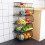 Living And Home (5 Tier) Kitchen Trolley Fruit Vegetable Holder Storage Basket Rack 2