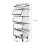 Living And Home (5 Tier) Kitchen Trolley Fruit Vegetable Holder Storage Basket Rack 3