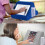 (Grey) Tablet Stand Pillow Holder & Mobile Phone Holder 6