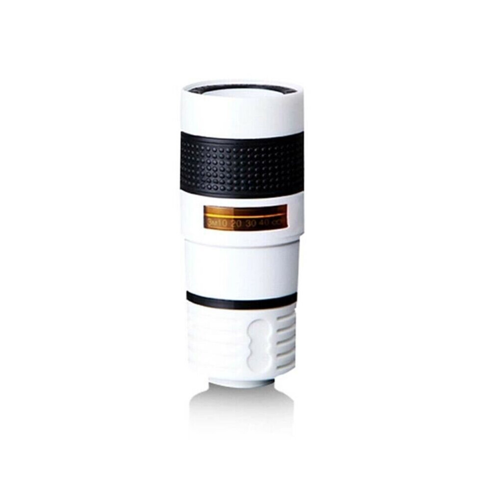 (White) 12X-Zoom Monocular Telephoto Phone Hd Camera Len Telescope Starscope White 683546925121