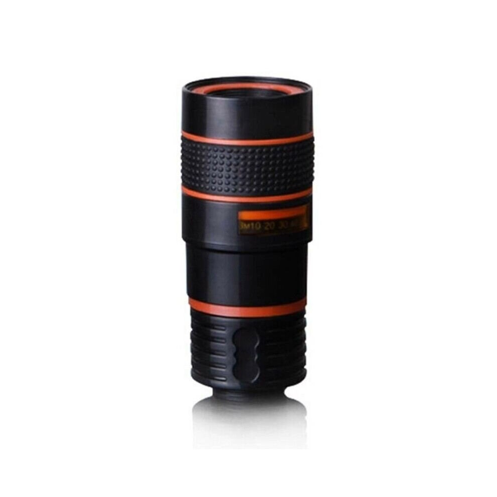 (Black) 12X-Zoom Monocular Telephoto Phone Hd Camera Len Telescope Starscope Black 683546925138