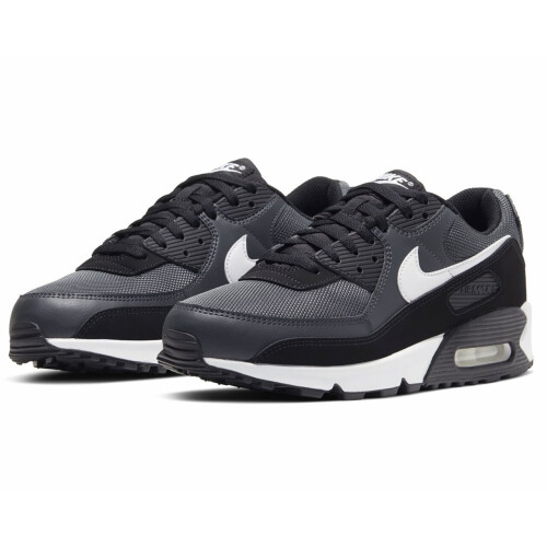 Nike (45) Nike AIR MAX 90 Herren Fashion Sneaker Eisen Grau 1