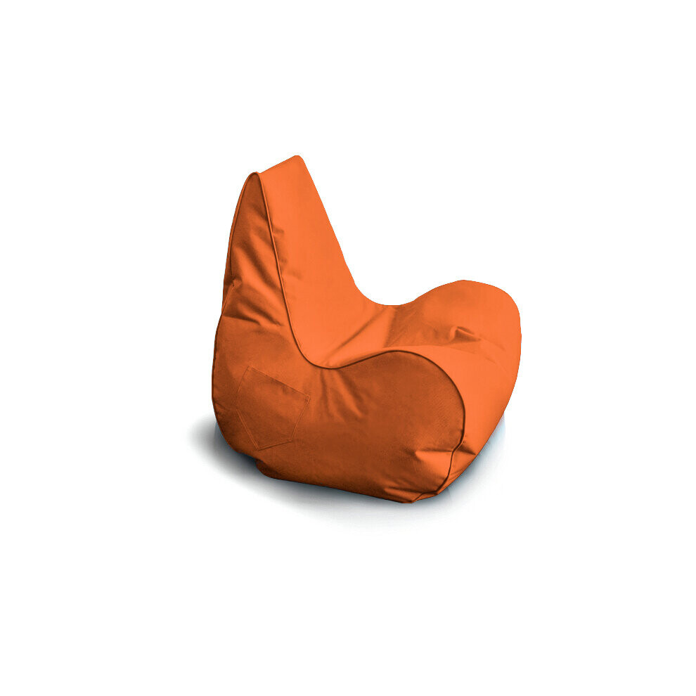 (Orange) Bonkers New Gamer Bean Bag Chair