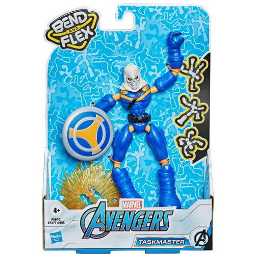 Hasbro Marvel's Avengers Bend And Flex Figure - Taskmaster - Board Game