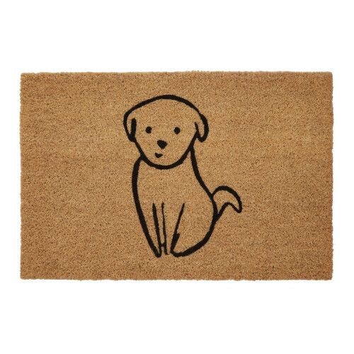 Premier Housewares Dog Doormat Non-skid PVC Rectangular Shape