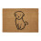 Premier Housewares Dog Doormat Non-skid PVC Rectangular Shape 2