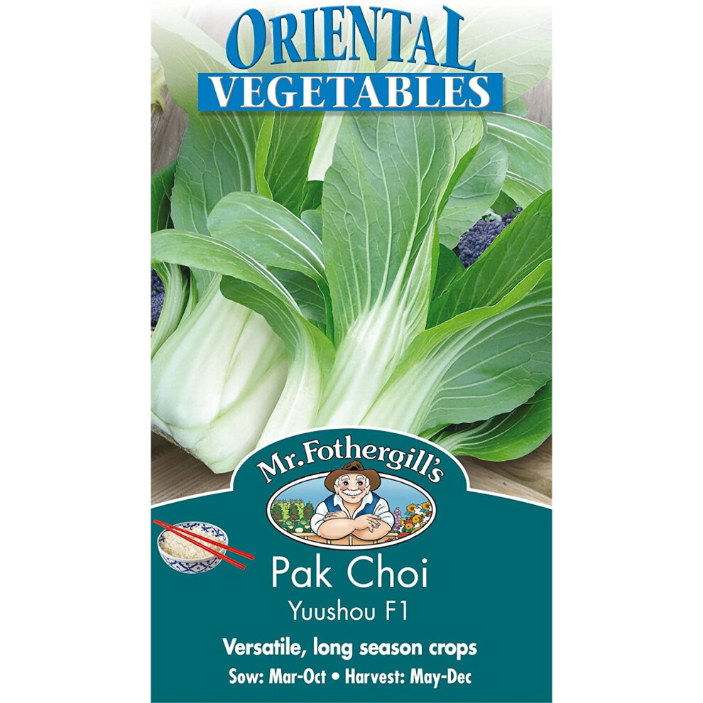 Mr Fothergill's - Pictorial Packet - Vegetable - Pak Choi Yuushou F1 - 175 Seeds