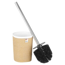 (Toilet Brush ) Ridder Brown Rope Wrap Ceramic Bathroom Accessory