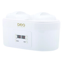 Deo 1000cc &amp; 1000cc διπλή ψηφιακή θερμάστρα κεριού (με ανυψωμένο εσωτερικό θάλαμο)