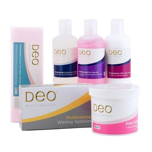 Kit scaldacera Deo 500cc per lozioni e crema calda - Rosa 2