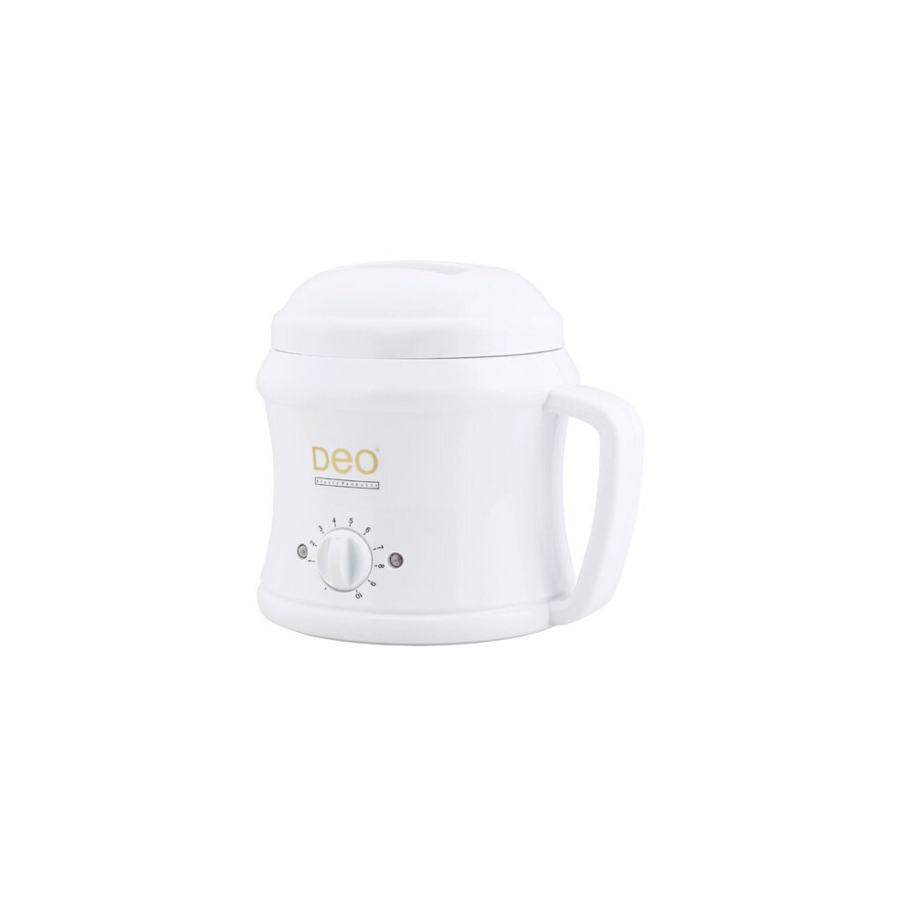 Deo White 500Cc Wax Heater For Warm Crã¨Me Hot Wax Lotions