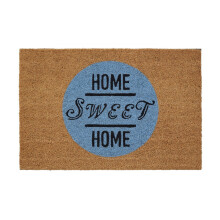 Home Sweet Home Doormat PVC Backing Prevents Slipping