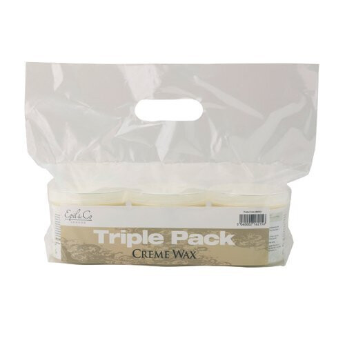 Συσκευασία 3 φυσικών κεριών Epil & Co Soft Creme Wax Συσκευασία 3 φυσικών κεριών 425 γρ.