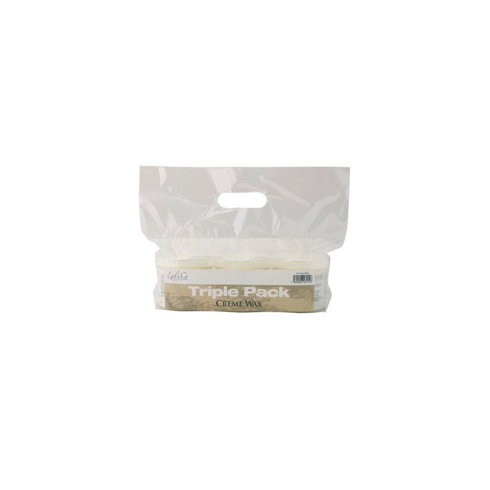 Deo Epil & Co Soft Creme Wax Natural Lotion 425G X 3 Triple Pack