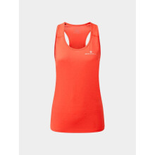(18) Ronhill Womens Core Running Vest Top T-Shirt Performance Workout - Hot Coral