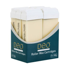 Deo Natural Creme Roller Wax Cartridge 100 ml Lotions Roll On Waxing - 6 balení