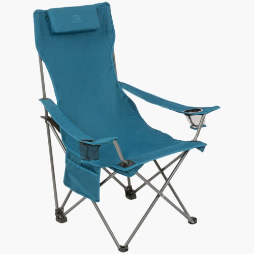 Highlander Highlander Duart Folding Camping Chair | Marine Blue