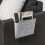 Kikkerland Grey Boiled Wool Bedside Sofa Pocket 3