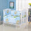 (pink micky) Infant Bedding Set- Cotton Crib Bumpers 6
