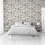 Arthouse Safari Lagoon Themed Wallpaper Grey Zebra Tiger Elephant Smooth Finish 2