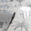 Arthouse Safari Lagoon Themed Wallpaper Grey Zebra Tiger Elephant Smooth Finish 3