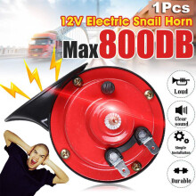 2X Electric Train Horn for Boat Motorcycles Truck Loud Air Snail Horns