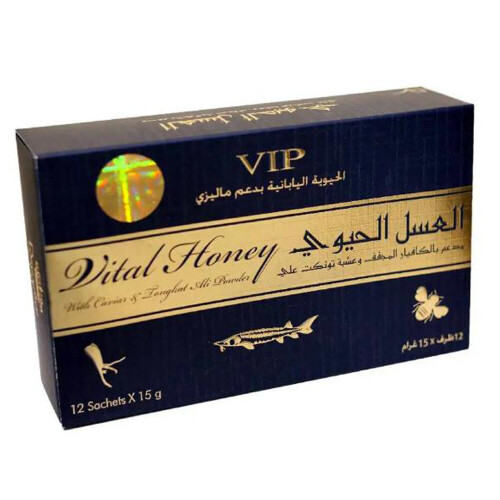 Dose VIP Vital Honey 12 Sachets x 15g The Ultimate Power For Men