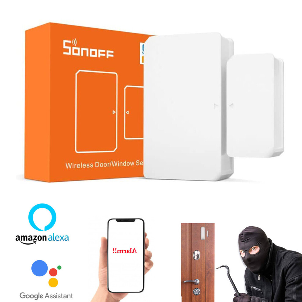 Door Sensor Smart Window Alarm Home Wifi Security System Magnetic Mini 9331421161751