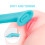 RestArt Vibrating Stimulator Vibrator 9 modes, G-Spot Stimulation, USB 5