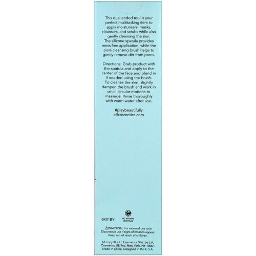 e.l.f. E.L.F., Pore Refining Brush and Beauty Mask Tool, 1 Brush 2