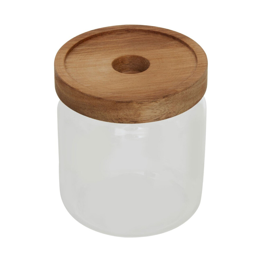 Premier Housewares Freska 500Ml Glass Jar Practical Storage Solution