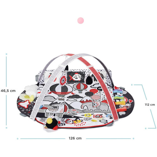 Kinderkraft 4SMART Tappeto da gioco Funzione parco 2