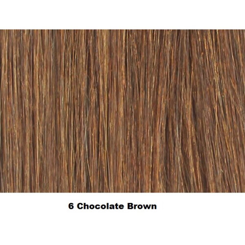 (6 Caramel/Light Brown) Sleek Drawstring Synthetic BOUNCE EZ Ponytail