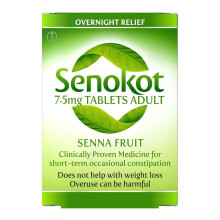 Senokot 7.5mg Tablets Adult Senna Fruit 20 Tablets