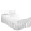 (White, King) Premium Percale Polycotton Plain Fitted Valance Sheets. Colourful Bedding Ideal for Bed Room Home Décor Sheets. 1