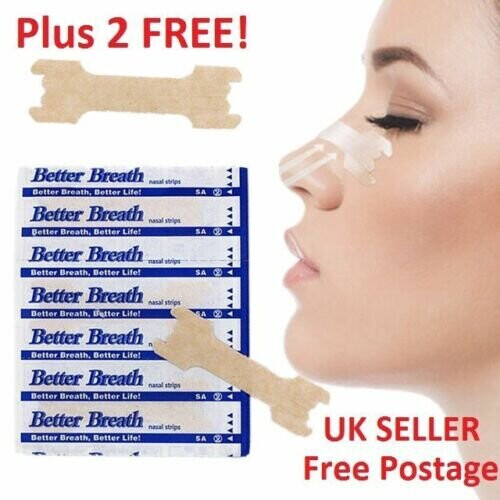 (Medium) 200 x Better Breath Nasal Strips - Right - UK 1