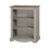 Mercers Furniture Corona Grey Wax Small Bookcase Storage Solid Wood Pine Furniture 2