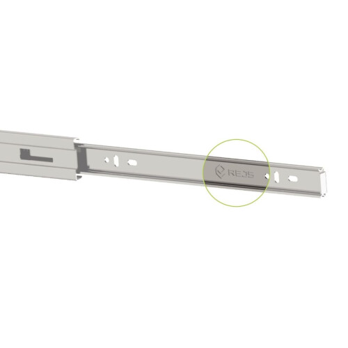 (550mm) Drawer runners soft close - Comfort slide