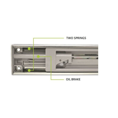 (550mm) Drawer runners soft close - Comfort slide 2