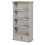Mercers Furniture Corona Grey Wax 1 Drawer DVD Rack Small Bookcase Solid Wood Mexican Pine 2