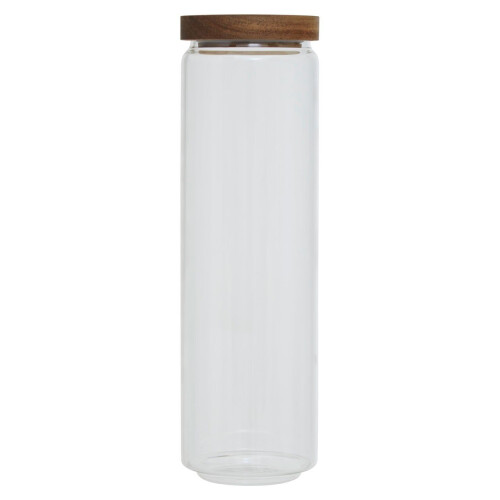 Premier Housewares Freska 1600Ml Glass Jar Simple And Sturdy 2