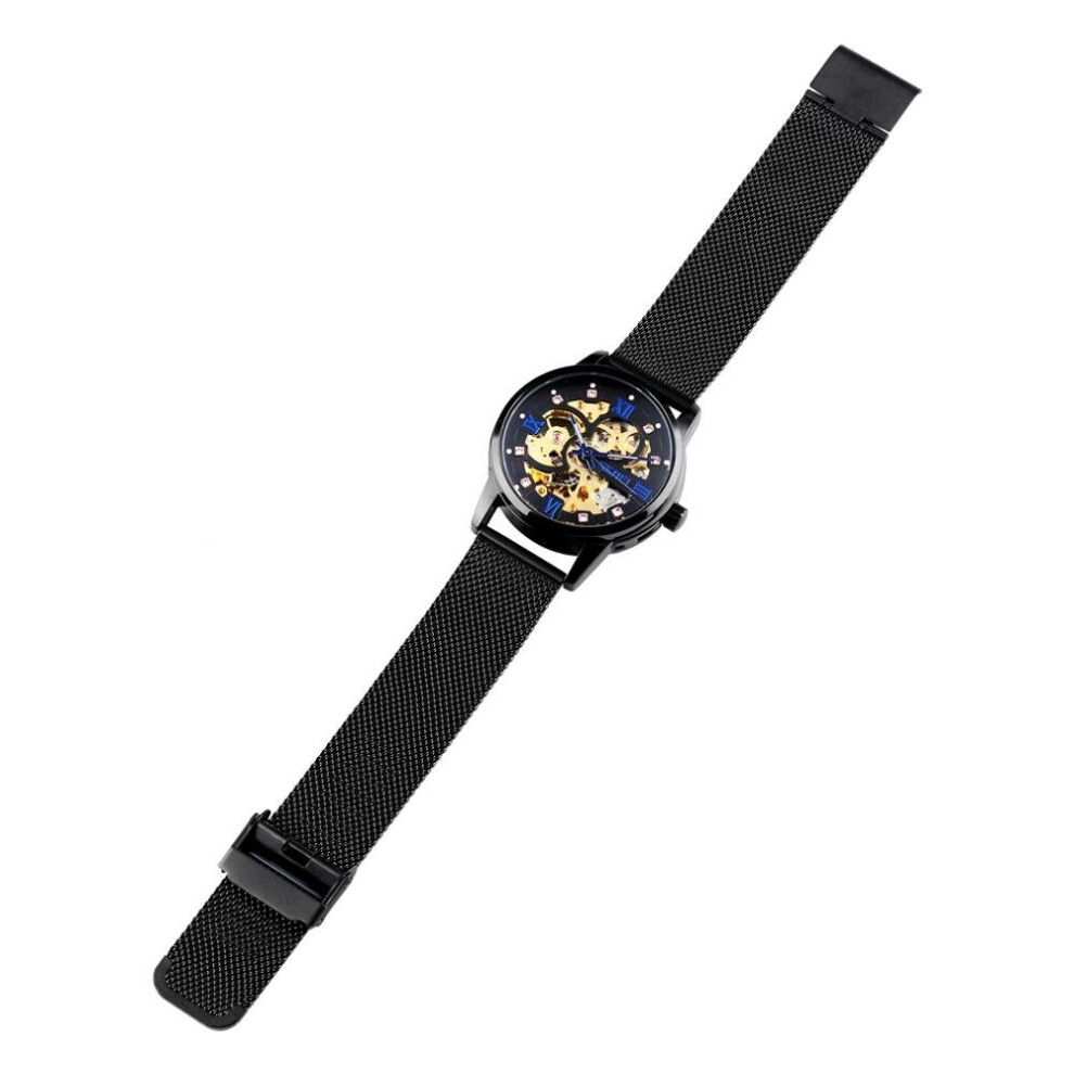 black--skmei-men-s-automatic-movement-skeleton-steampunk-watch-metal-mesh-strap-crystal-markers-sk9199