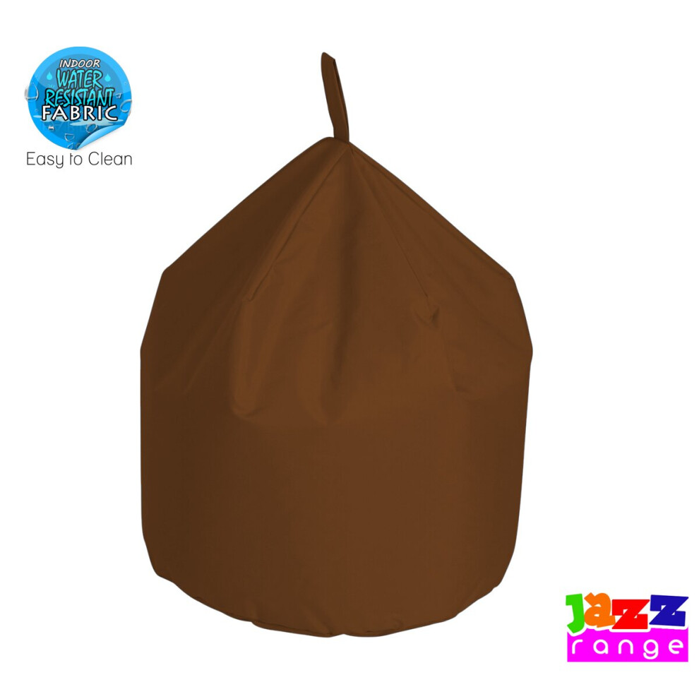 (Brown) Bonkers Jazz Chino Water Resistant Bean Bag Chair