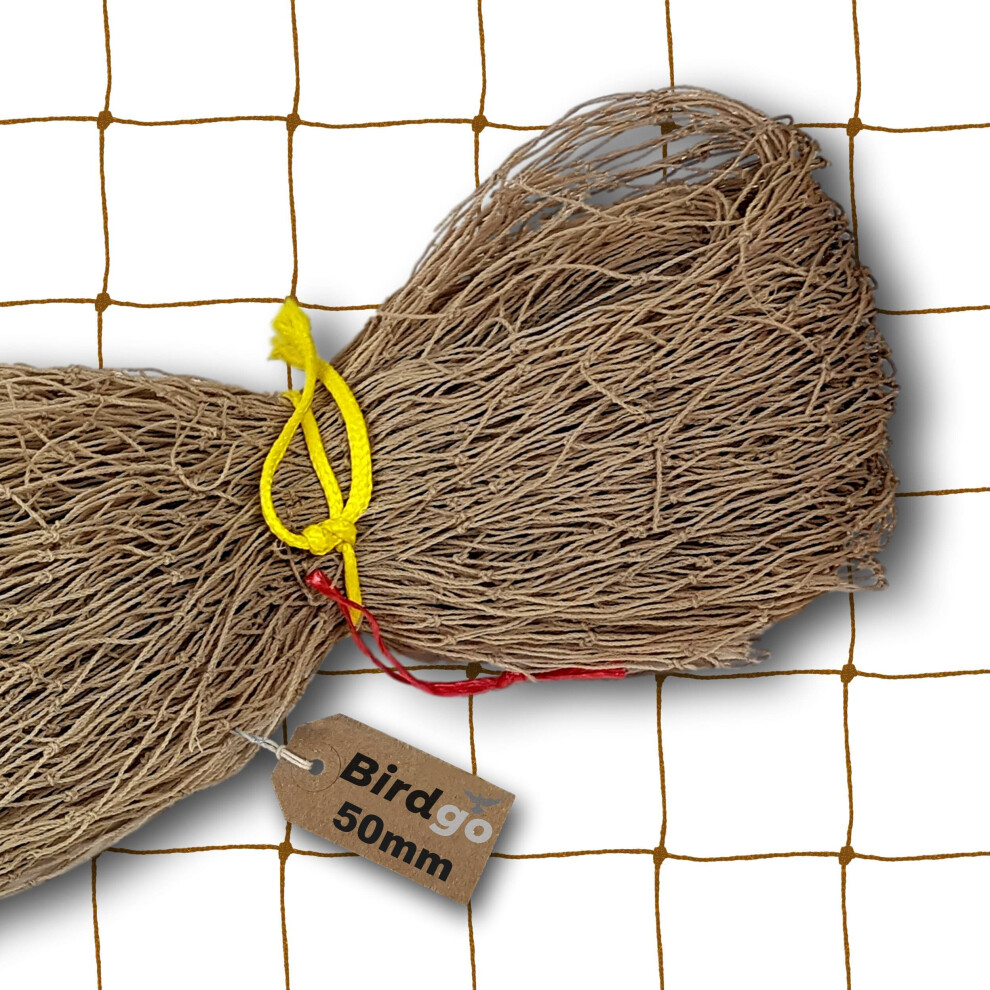 (Stone) Birdgo 50mm Pigeon Netting 10m x 5m-image-OPC-P78RSKP-NEW