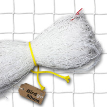 (White) Birdgo 50mm Pigeon Netting 5m x 5m