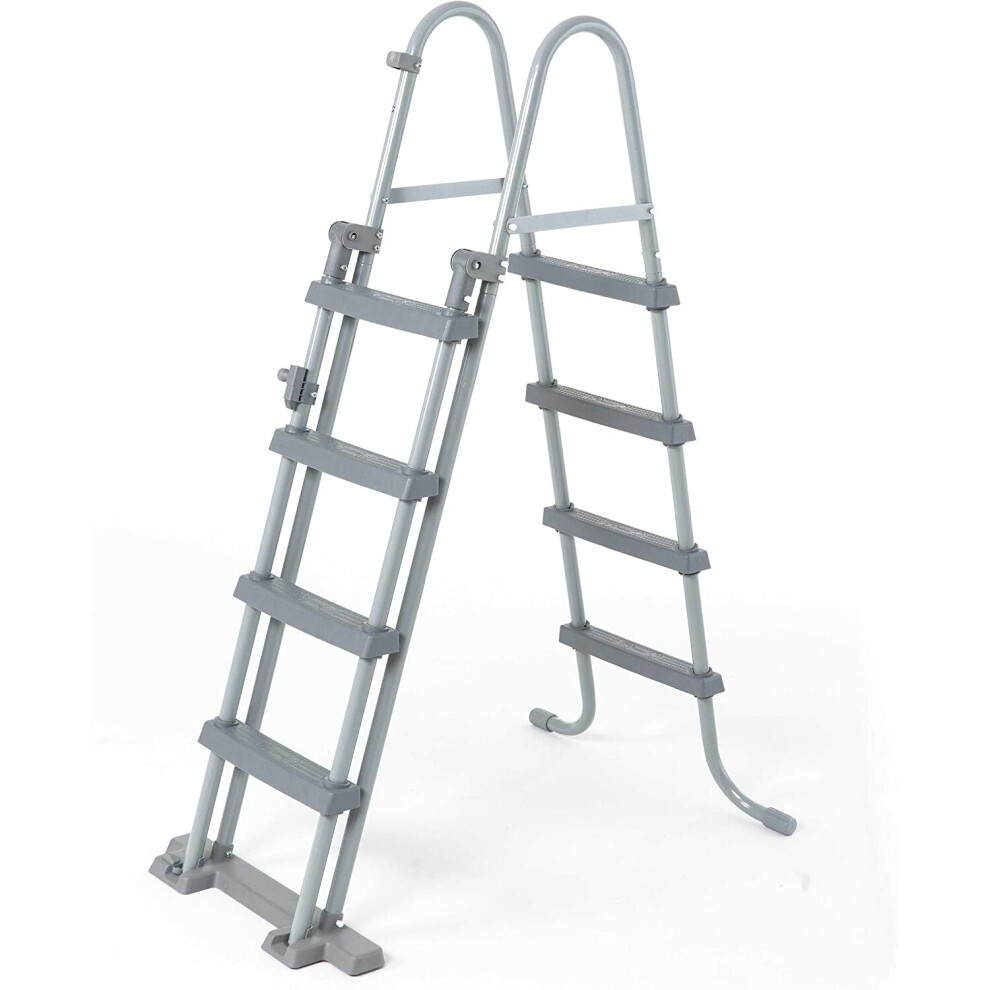 Bestway 4-Step Safety Ladder Pool Ladder Above Ground Pool Ladder Flowclear