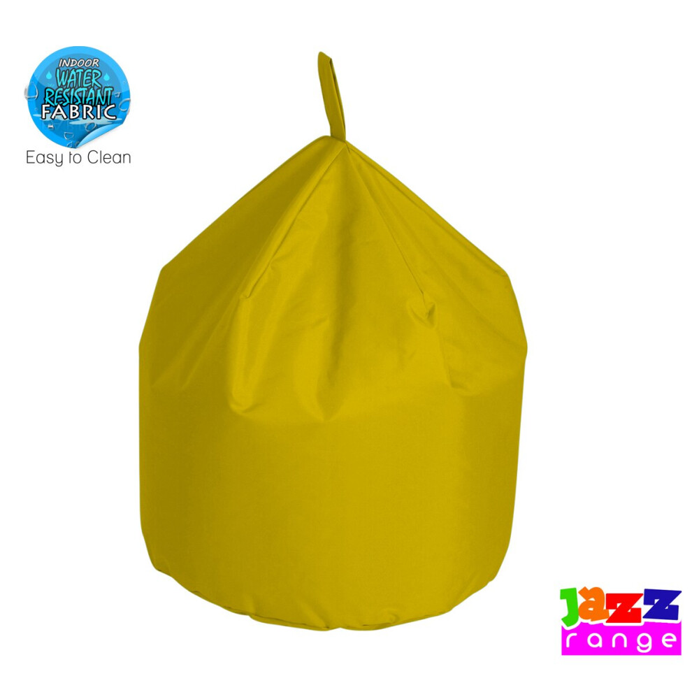 (Yellow) Bonkers Jazz Chino Water Resistant Bean Bag Chair